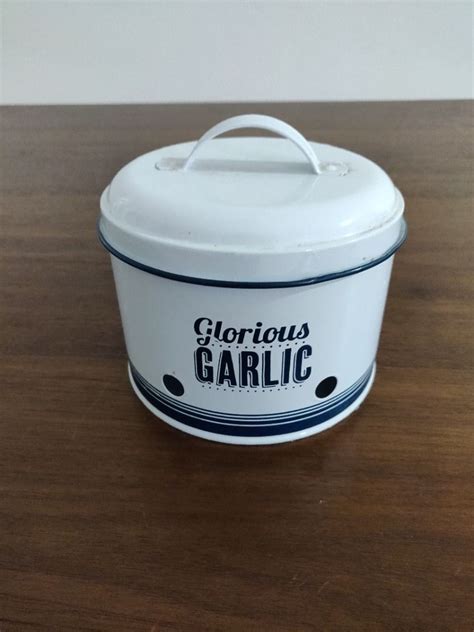 Jamie Oliver Glorious Garlic Tin Furniture And Home Living Kitchenware