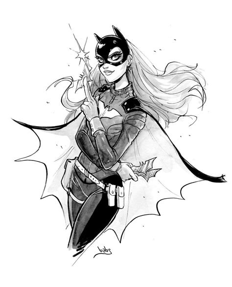 Batgirl Babs Tarr Comic Artist Character Art