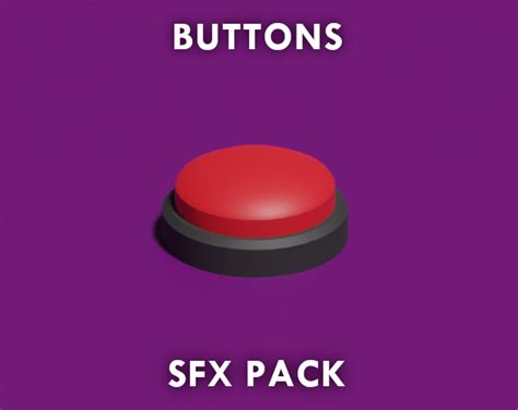 Buttons - SFX Pack by Sound Armoury, Matt J Hart