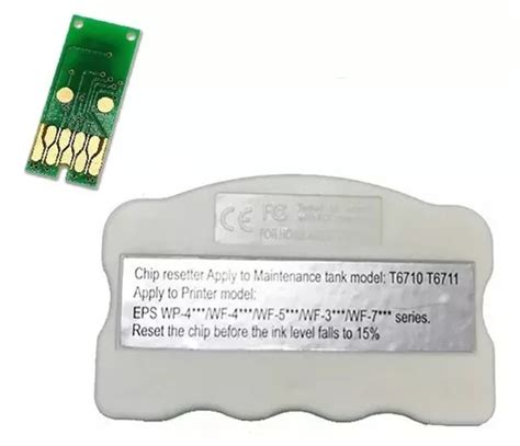 Reseteador Y Chip De Tanque Compatible Con Epson T6710 T6711 Envío gratis