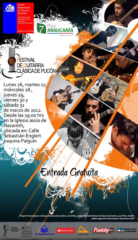 Este Lunes Se Inicia Festival De Guitarra Cl Sica De Puc N Ministerio