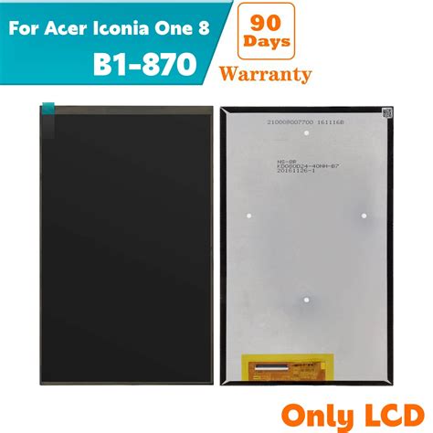 Recambio De Pantalla LCD De 8 0 Pulgadas Para Acer Iconia One 8 B1 870