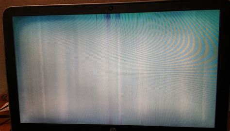 display - Laptop screen 'blank' , but with weird glowing colors - Super ...