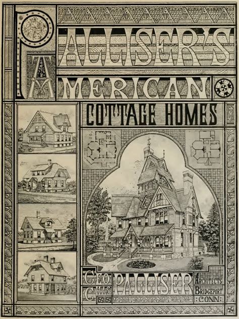 50 Victorian American Architecture House Designs & Plans With - Etsy