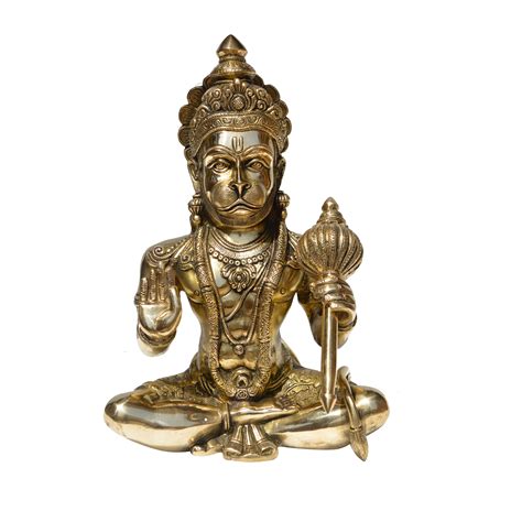 God Lord Flying Hanuman Statue Hanuman Mythological Figurine For Home