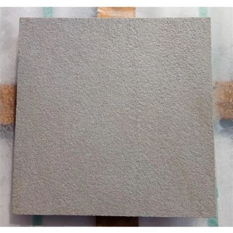 Grey Unpolished Shot Blast Kota Stone Slab For Flooring Thickness