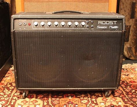 Vintage 1970s Roost Sm100r Reverb 100w 2x12 Valve Combo Reverb