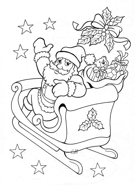 Santa Sleigh Printable Printable Word Searches