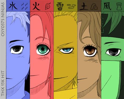 osy057 Ninja Characters by osy057 on DeviantArt