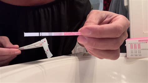 7 Dpo Live Pregnancy Test Youtube