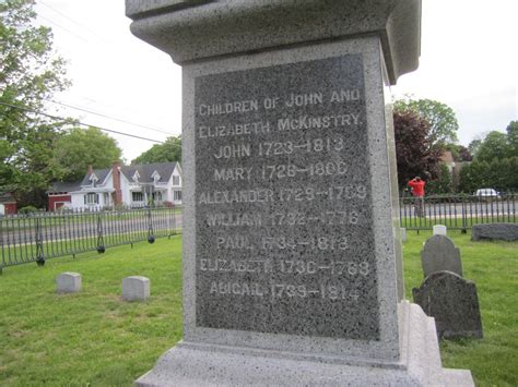 Dr William Mckinstry Find A Grave Memorial