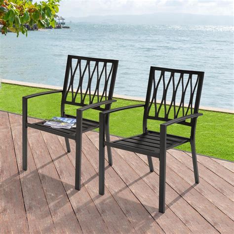 Reviews For Nuu Garden Stackable Metal Patio Bistro Outdoor Dining