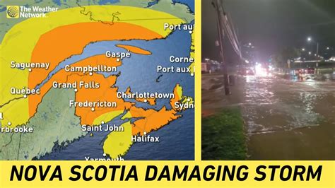 Evacuation Order Issued In Nova Scotia As Torrential Rainfall Threatens