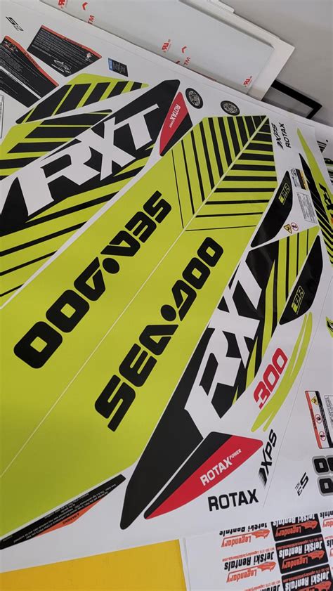 Seadoo Rxt X 300 2016 Graphics Decal Sticker Kit Etsy