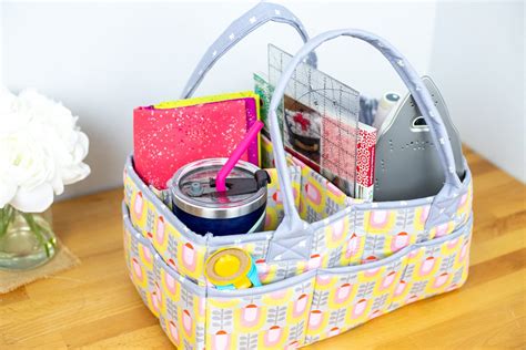 Sew The Miracle Caddy Free Sewing Pattern For A Multi Purpose Organizer