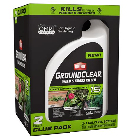 Scottsmiracle Gro Ortho Ground Clear Weed And Grass Killer 2 Ct 1 Gal Shipt