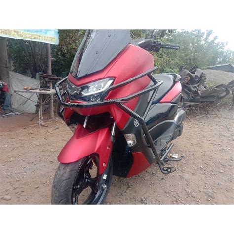 YAMAHA NMAX 155 V2 CRASH GUARD FULL DESIGN Powdercoated Shopee