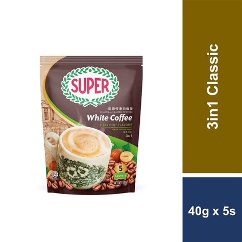 Super White Coffee 3in1 Classic 40g X 5s Shopee Malaysia