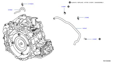 2017 Nissan Altima Automatic Transaxle REMANUFACTURED CVT ENGINE