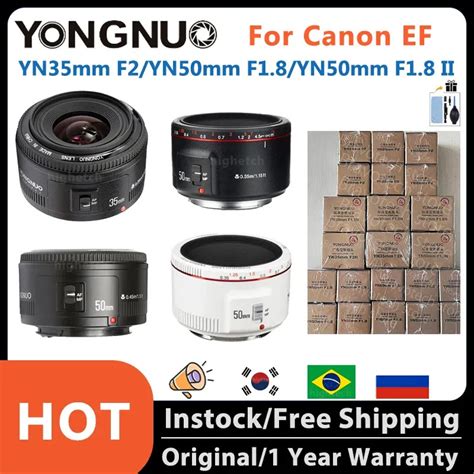 Yongnuo Yn Mm F Yn Mm F Ii Objektiv F R Canon Ef Mount Autofokus