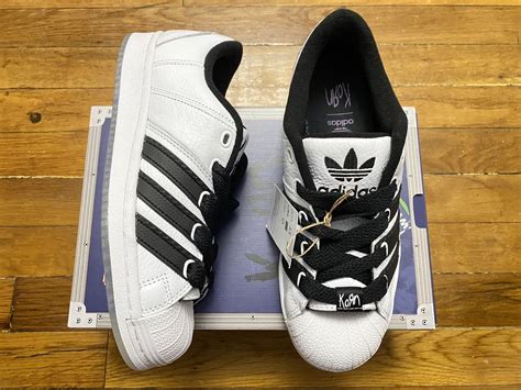 Size Adidas Og Superstar Supermodified Korn White Black Men S