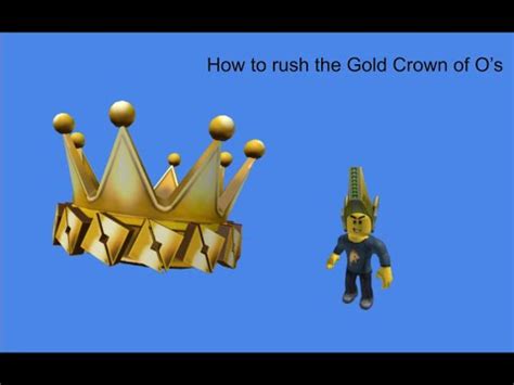 How To Get The Gold Crown Of O S YouTube