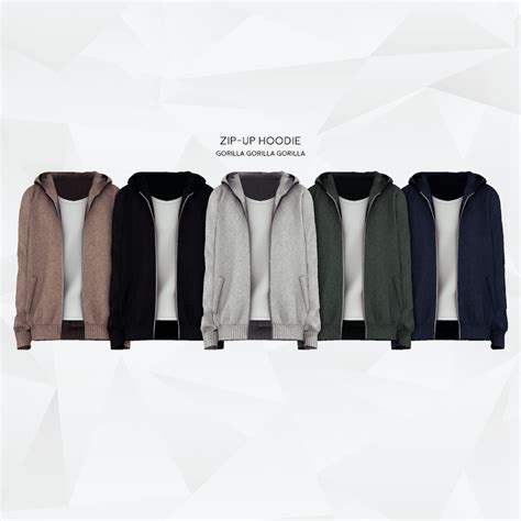 Sims 4 Male Hoodie