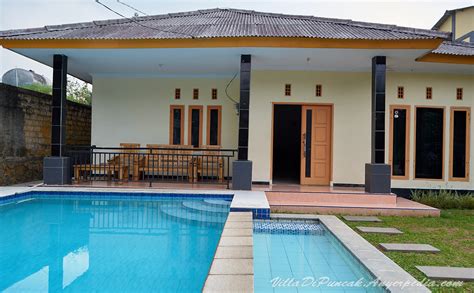 Villa R3, Sewa Villa Murah di Puncak 3 Kamar Tidur dengan Fasilitas ...