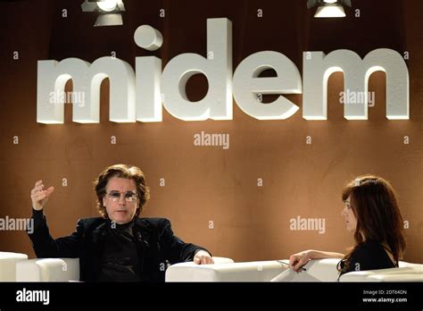 Jean Michel Jarre Attending The Midem In Cannes France On