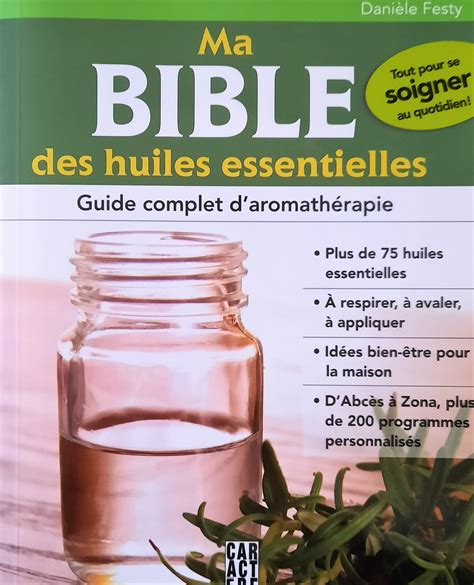 Disque Tenir Une Analyse Bible Des Huiles Essentielles Motivation Aide