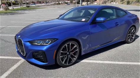 Tour The 2022 430i Coupe In Portimao Blue With Dhp And Lasers 4k Youtube