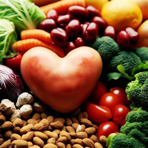 Alimentos saludables para el corazón Foto Premium