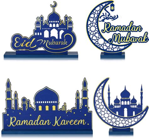 Blulu Pcs Ramadan Table Decoration For Home Ramadan Table