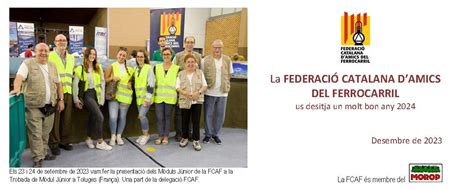 La Fcaf Us Desitja Unes Bones Festes I Un Millor Any 2024 Fcafcat