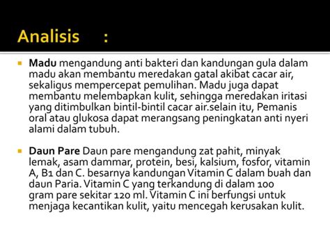 Resep Obat Tradisional Ppt