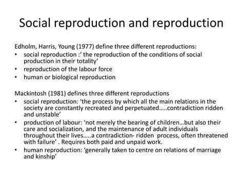 Ppt Gender Social Reproduction And International Political Economy