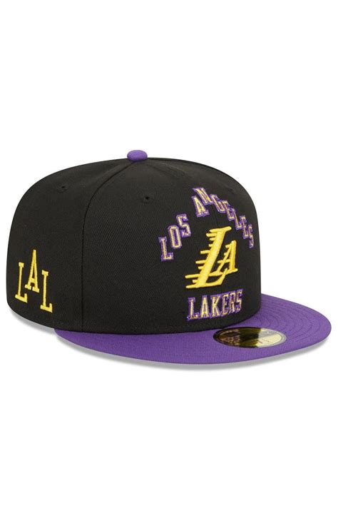 New Era Mens New Era Blackpurple Los Angeles Lakers 202324 City