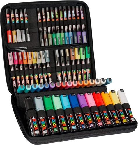 Posca Koffer 60 Stuks Bol