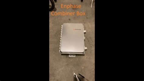 Enphase Combiner Box Overview Youtube