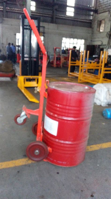 Mild Steel Drum Trolley Drum Lifting Trolley Three Wheel Drum