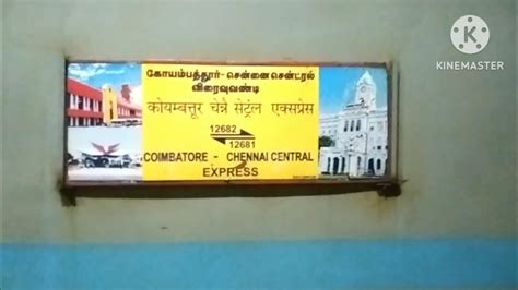 🚂 Coimbatore Weekly Express Travel Vlog Chennai To Coimbatore