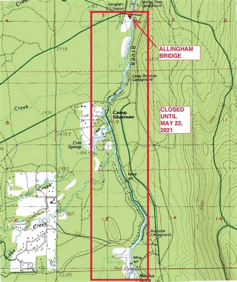 Metolius River Fish Reports And Map