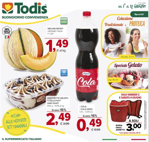 Todis Nuove Offerte Fino Al 12 Giugno 2022 COSENZA PRIME