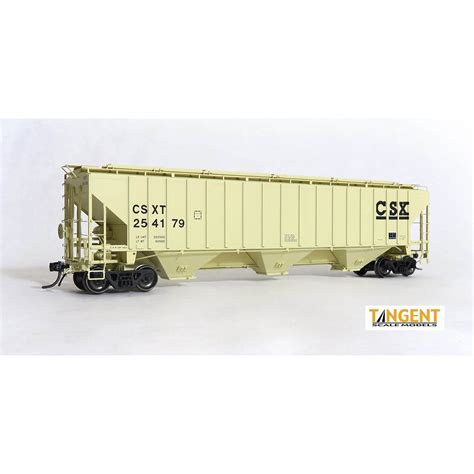 Tangent Ho Ps 2cd 4750 Covered Hopper Csx Spring Creek Model Trains