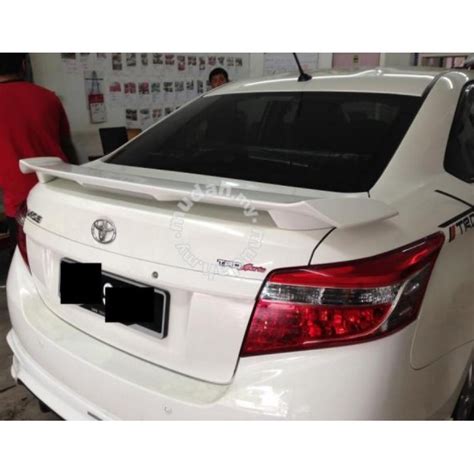 TOYOTA VIOS 2014 2018 TRD SPORTIVO SPOILER WITH 2K COLOR PAINT