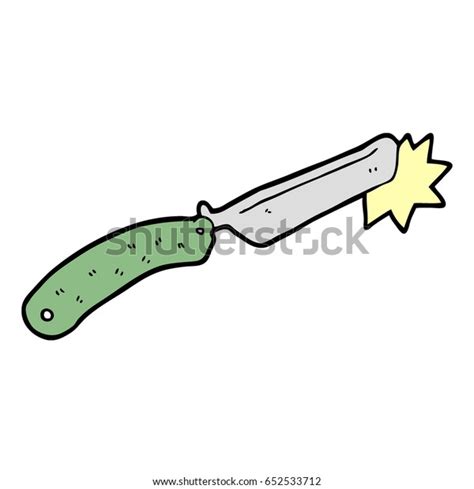 Cartoon Sharp Razor Stock Vector Royalty Free 652533712 Shutterstock