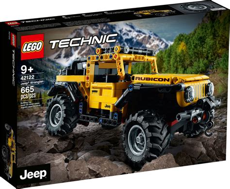 First Look At Lego Technic Jeep Wrangler 42122 The Brick Post