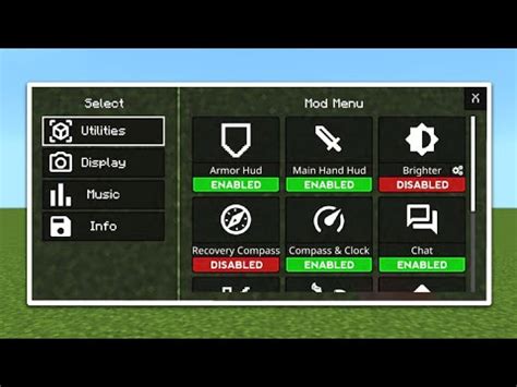 Mod Menu Client For Mcpe Evoker V Minecraft Brdrock