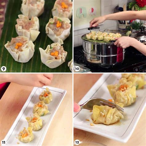 Shumai Shrimp Pork Steamed Dumplings Hot Thai Kitchen