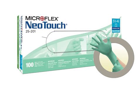 MICROFLEX Disposable Gloves: Chemical-Resistant/Gen Purpose, M ( 8 ), 5 ...